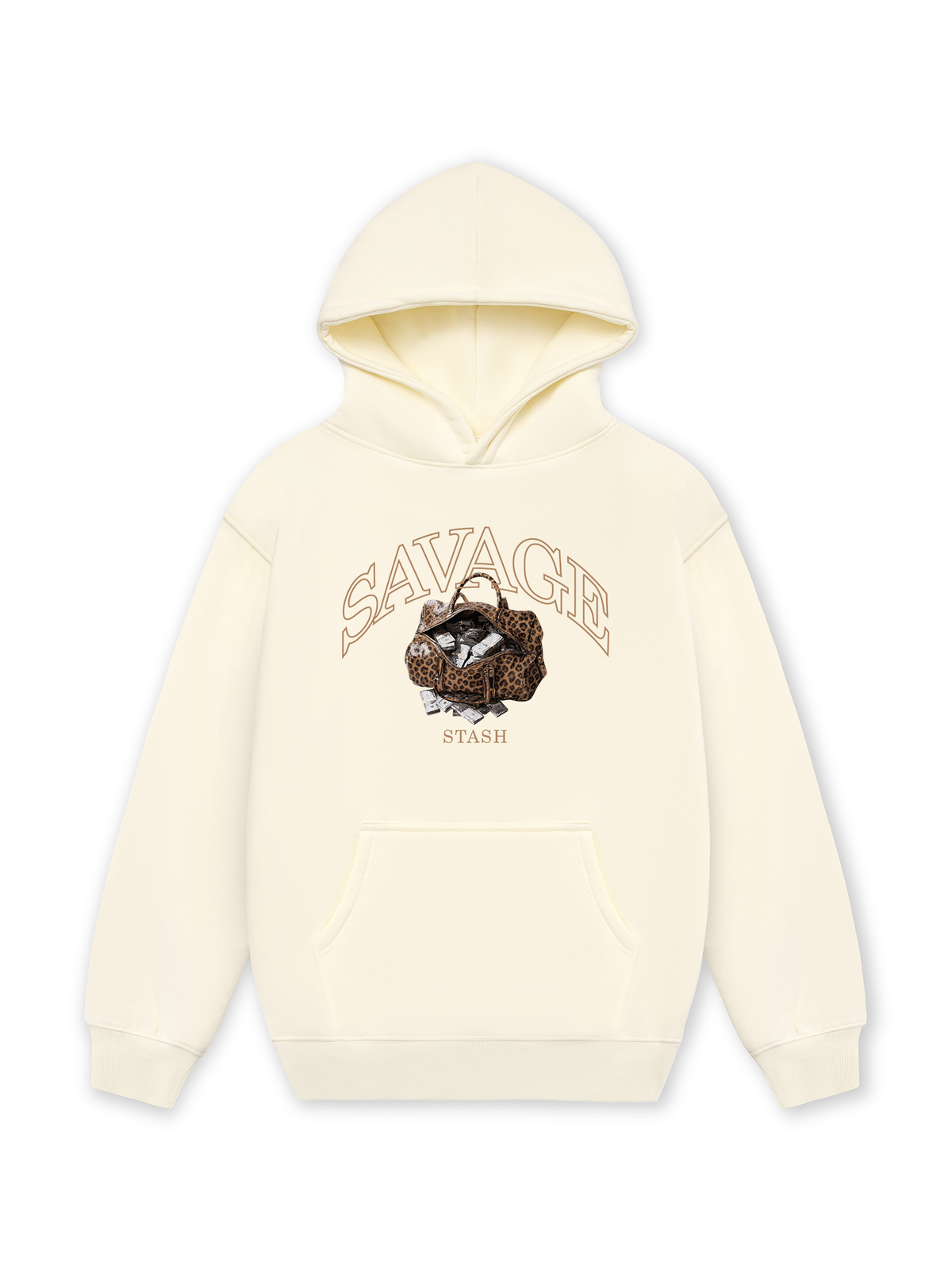 Áo Hoodie Nỉ Hai Da Savage Stash
