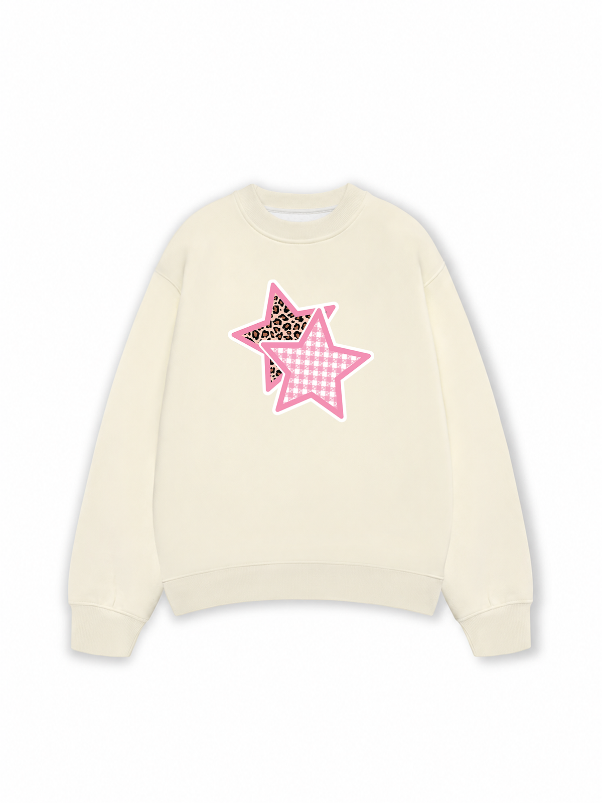 Áo Sweater Nỉ Hai Da Leopard Star