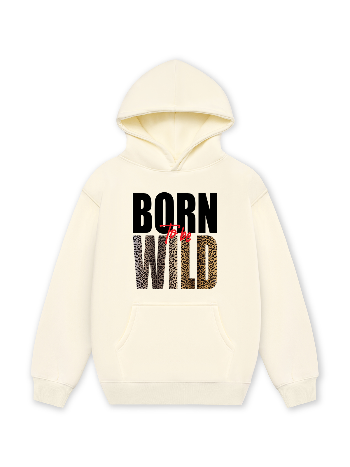 Áo Hoodie Nỉ Hai Da Born To Be Wild