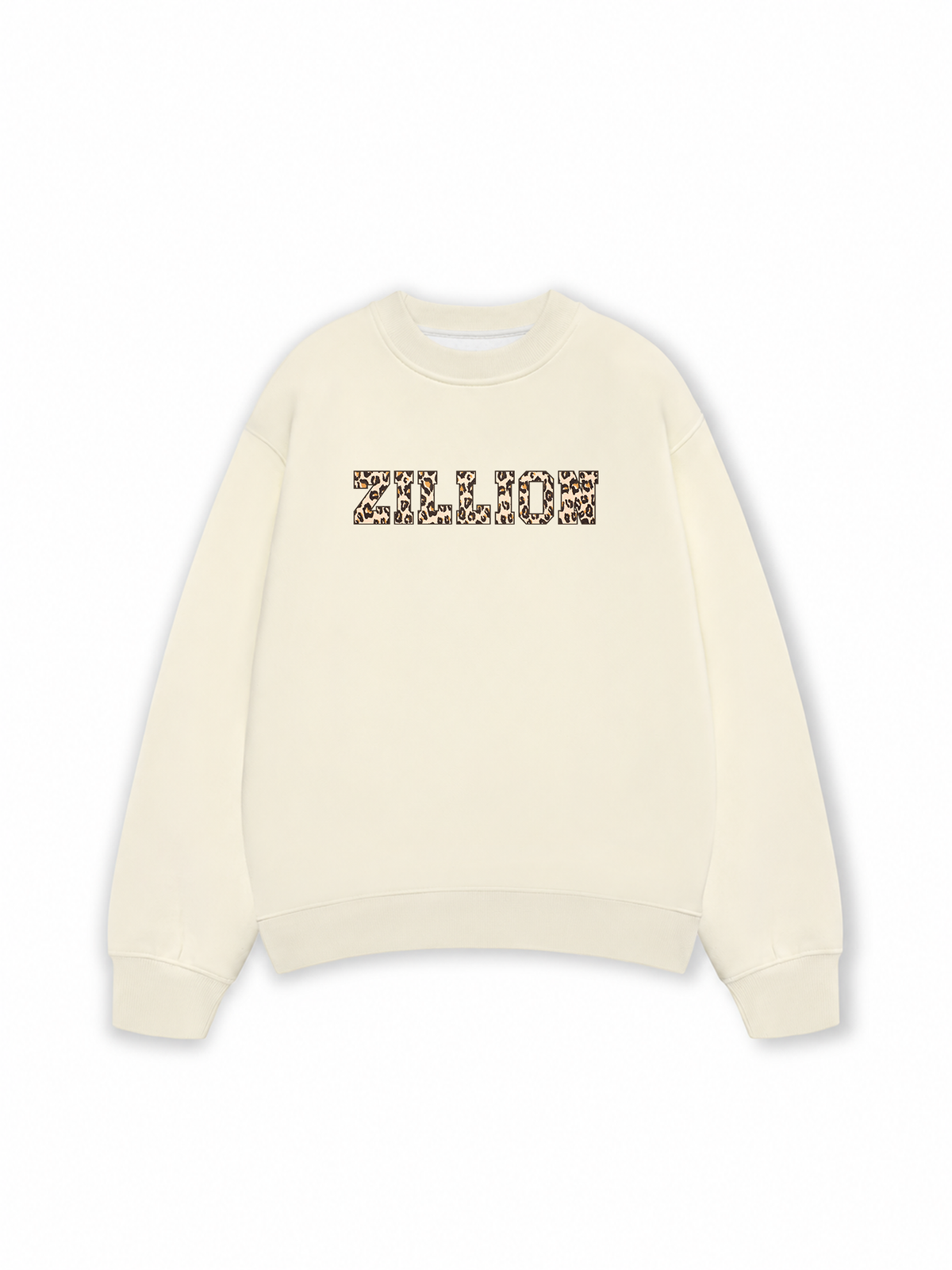Áo Sweater Nỉ Hai Da Zillion Leopard