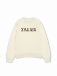 Áo Sweater Nỉ Hai Da Zillion Leopard