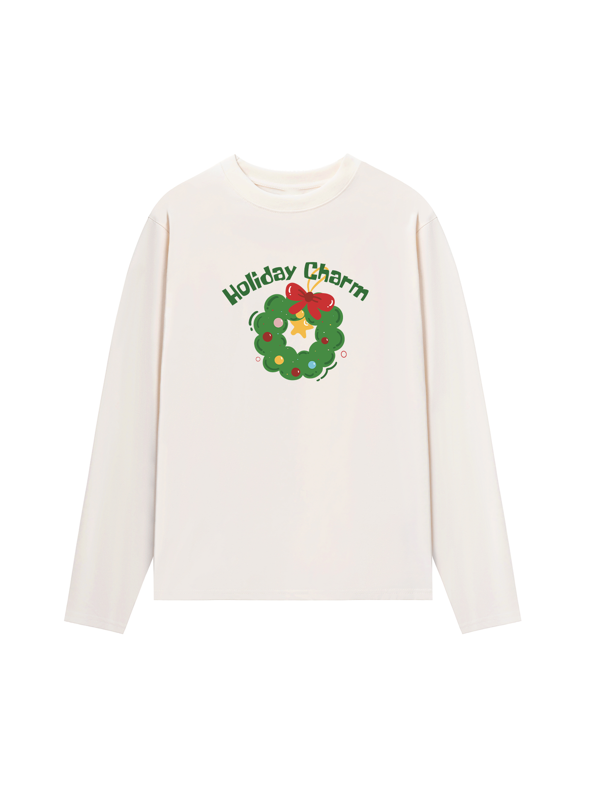 Áo Thun Dài Tay Holiday Charm