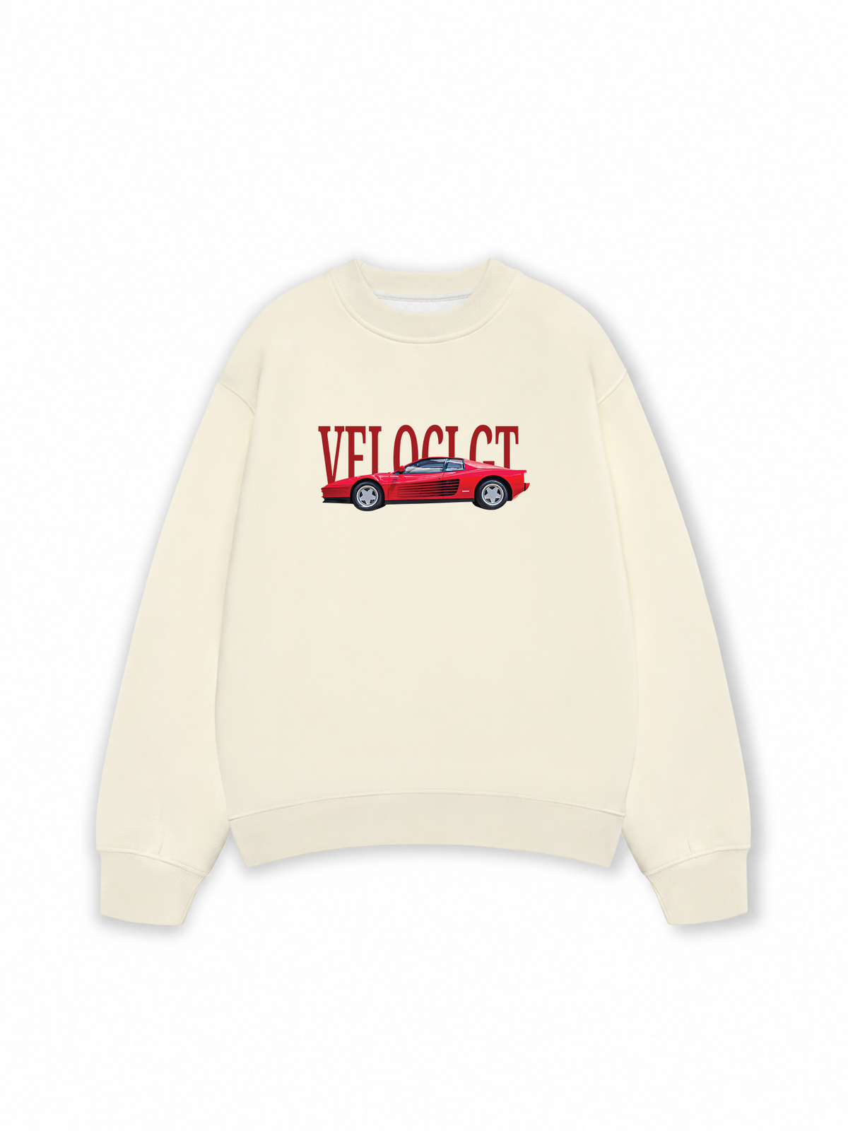 Áo Sweater Nỉ Hai Da Car Veloci GT F40