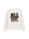 Áo Thun Dài Tay Wild Soul Will Never Die