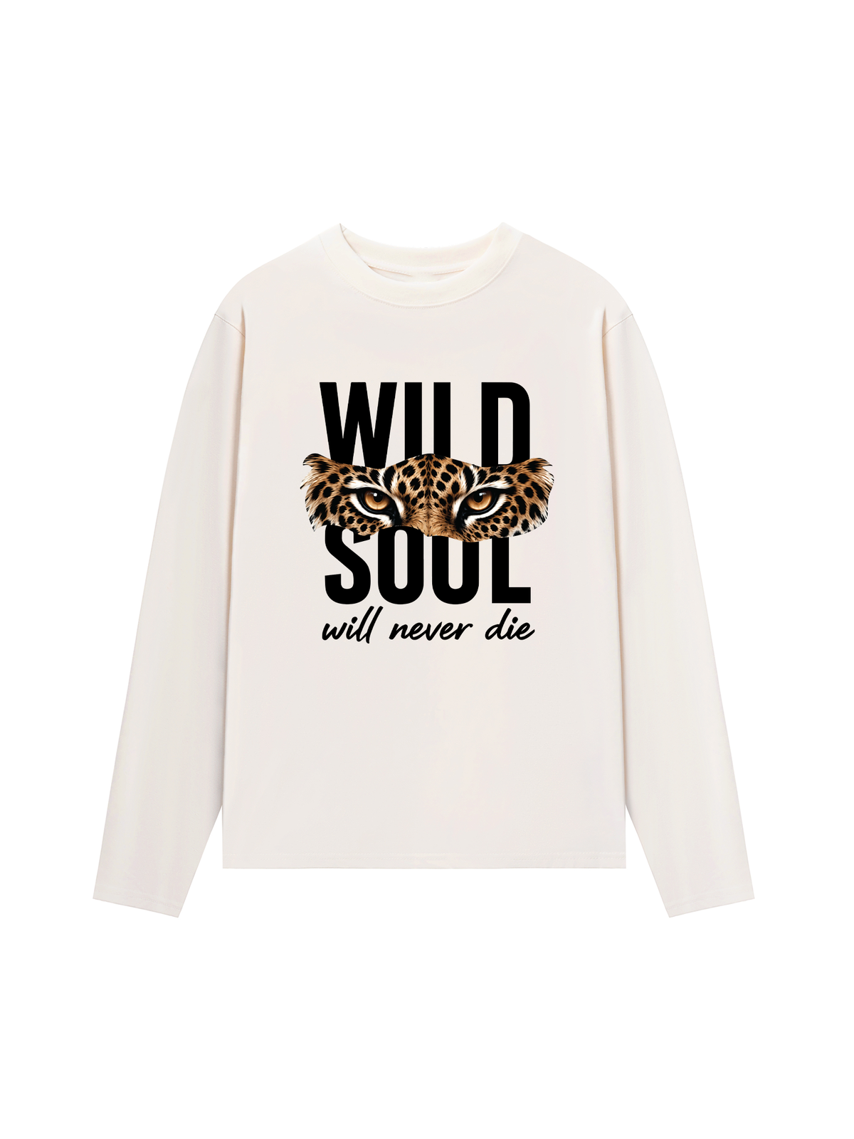 Áo Thun Dài Tay Wild Soul Will Never Die