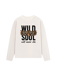 Áo Thun Dài Tay Wild Soul Will Never Die