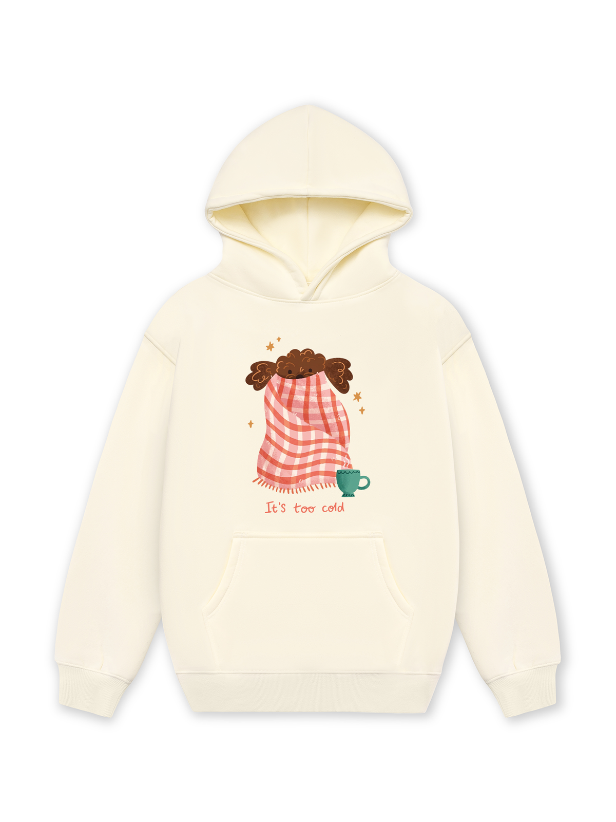 Áo Hoodie Nỉ Hai Da Its Too Cold