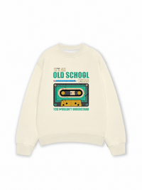 Áo Sweater Nỉ Hai Da Its An Old School