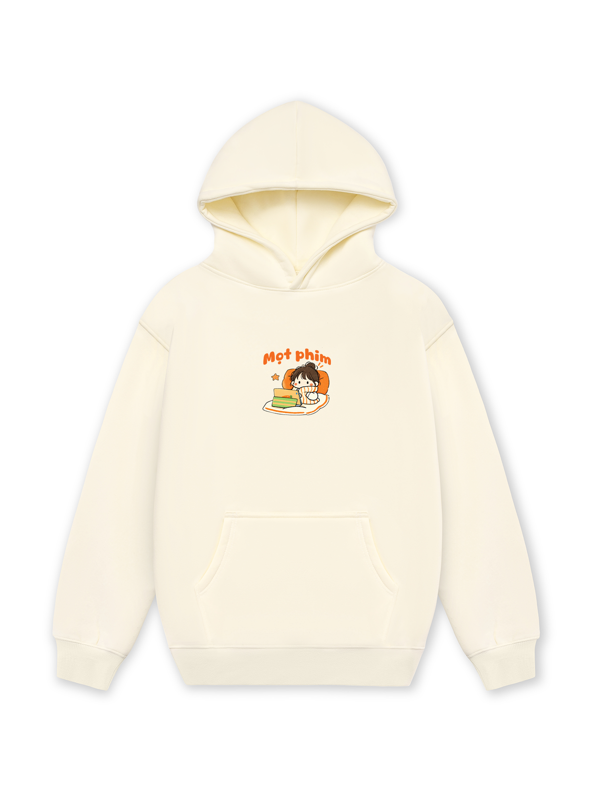 Áo Hoodie Nỉ Hai Da Mọt Phim