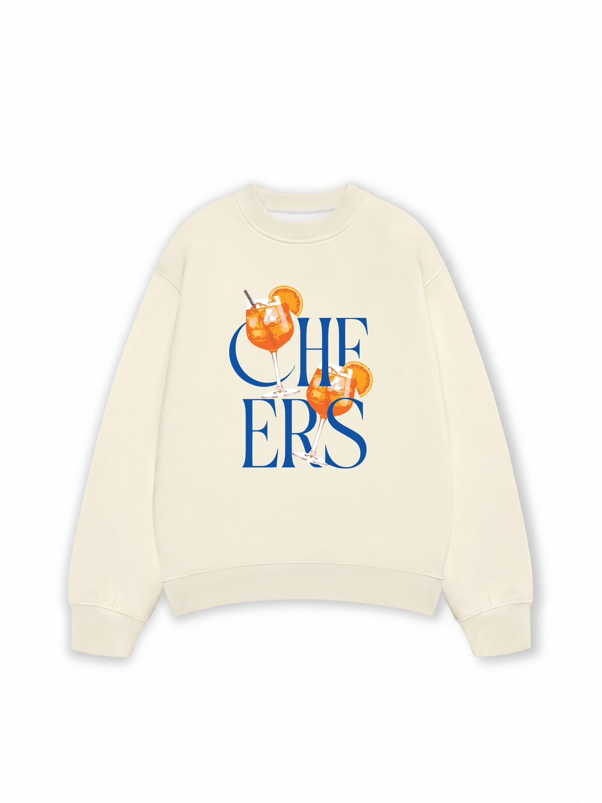 Áo Sweater Nỉ Hai Da Cheers