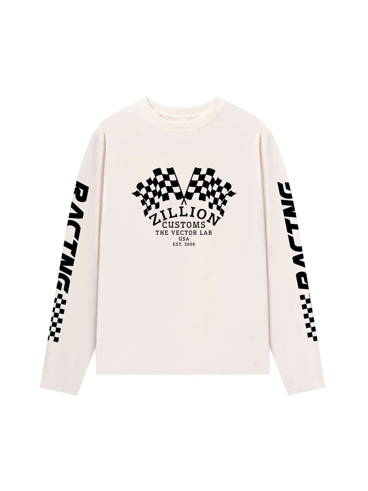 Áo Thun Dài Tay Zillion Customs Racing