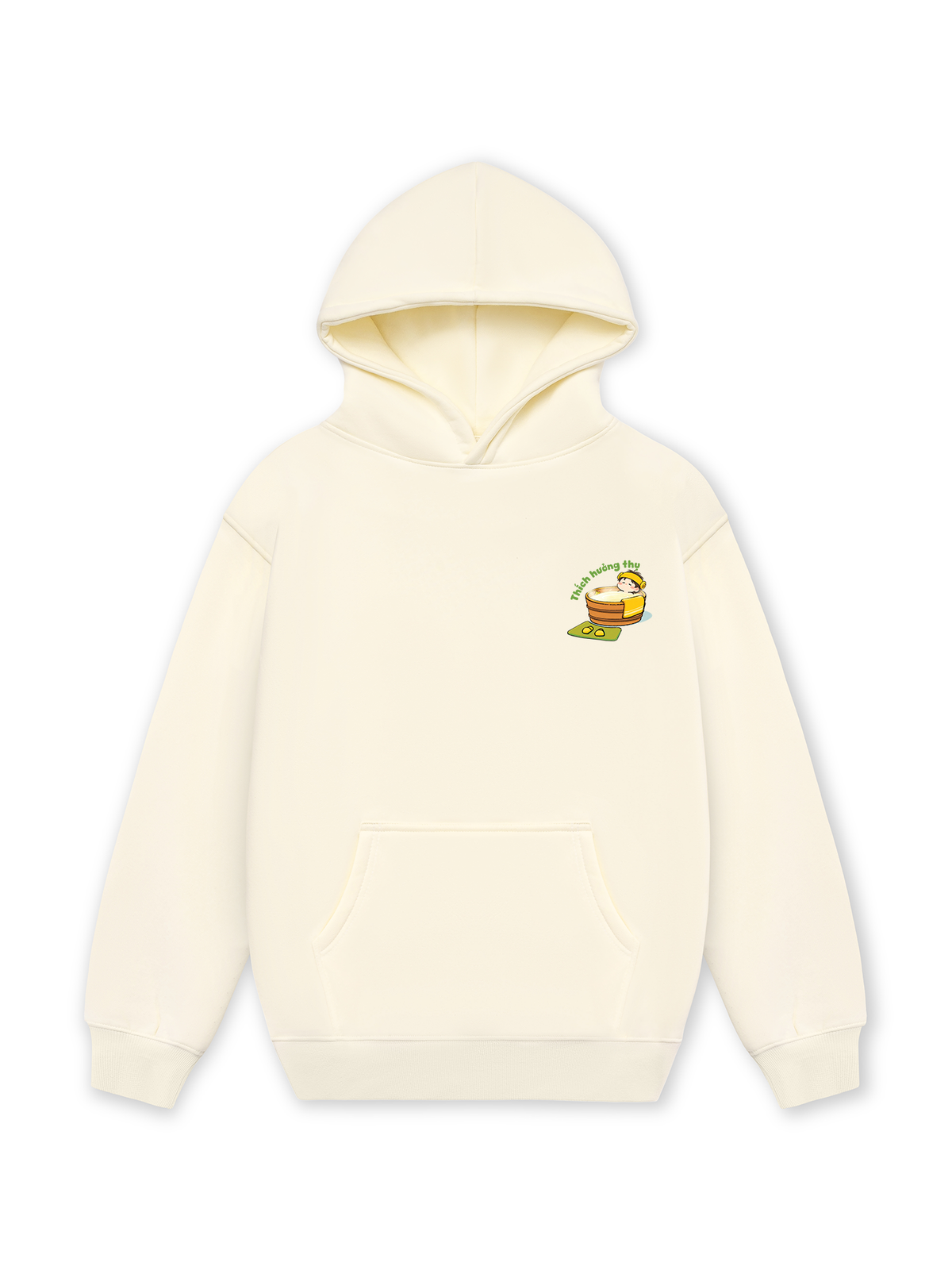 Áo Hoodie Nỉ Hai Da Thích Hưởng Thụ