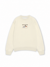 Áo Sweater Nỉ Hai Da Muốn Một Mình