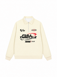 Áo Sweater Polo Nỉ Hai Da Full Throttle