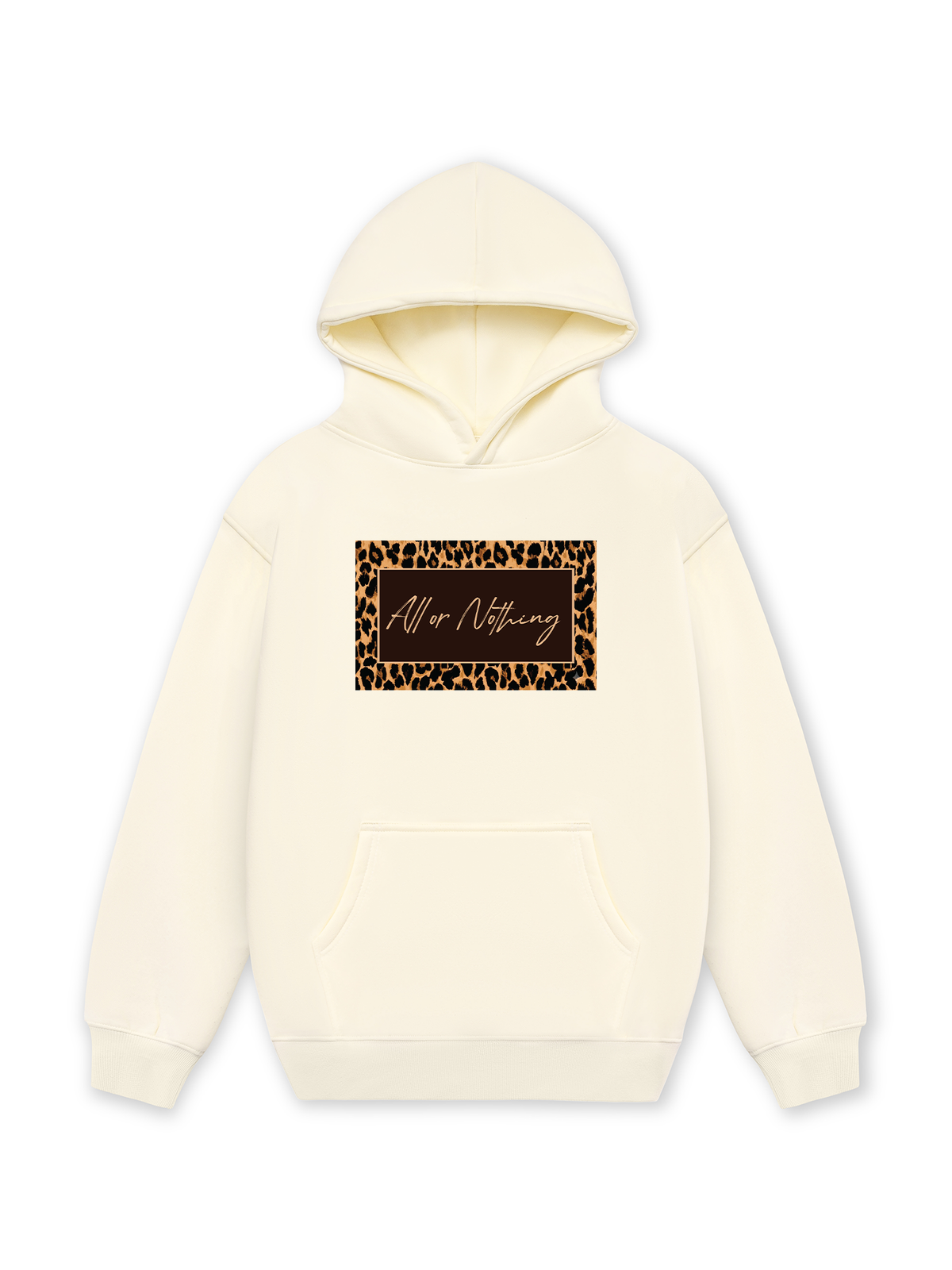 Áo Hoodie Nỉ Hai Da All Or Nothing