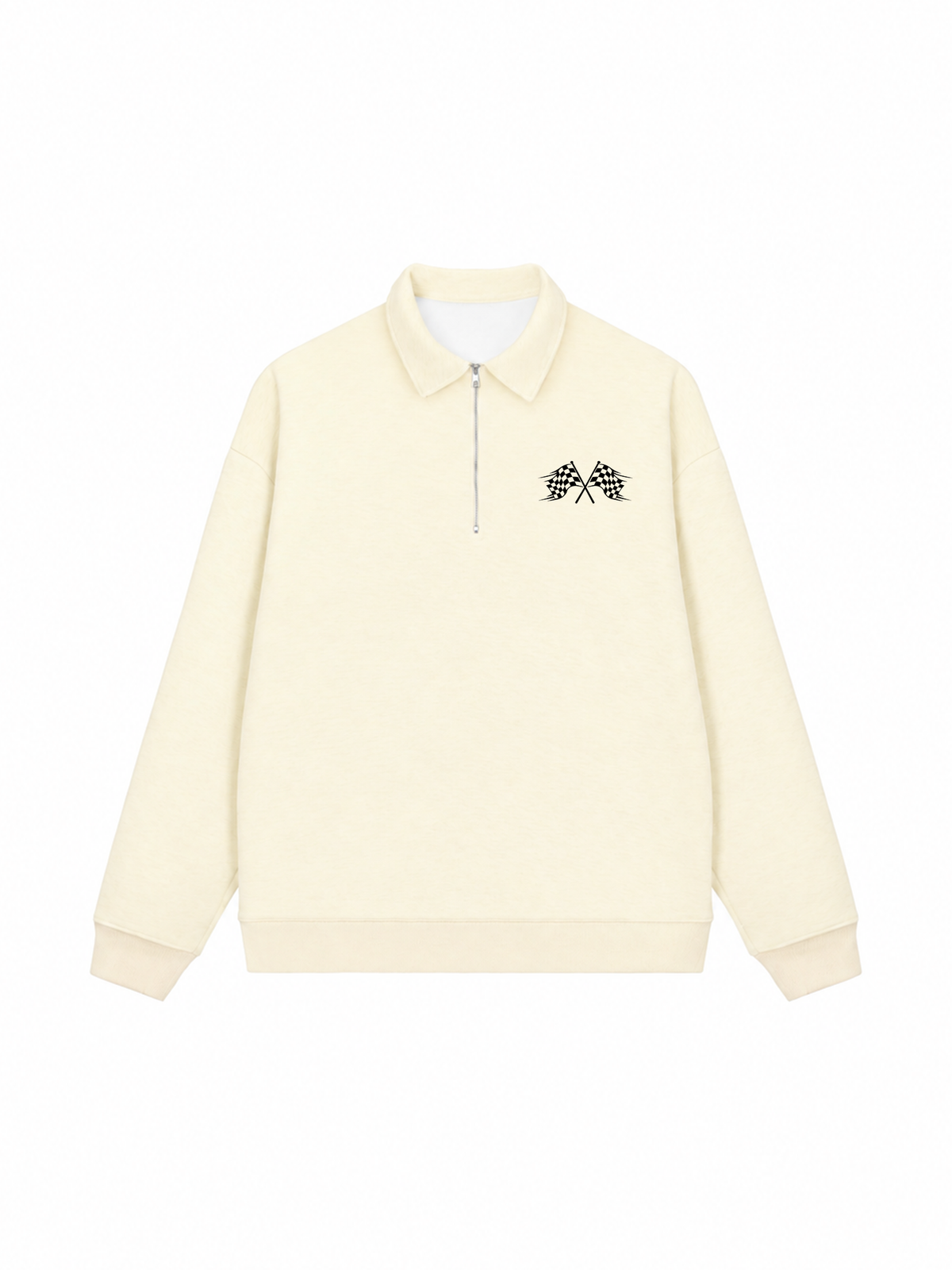 Áo Sweater Polo Nỉ Hai Da Sport Racing Club