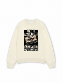 Áo Sweater Nỉ Hai Da Gen X Raised On