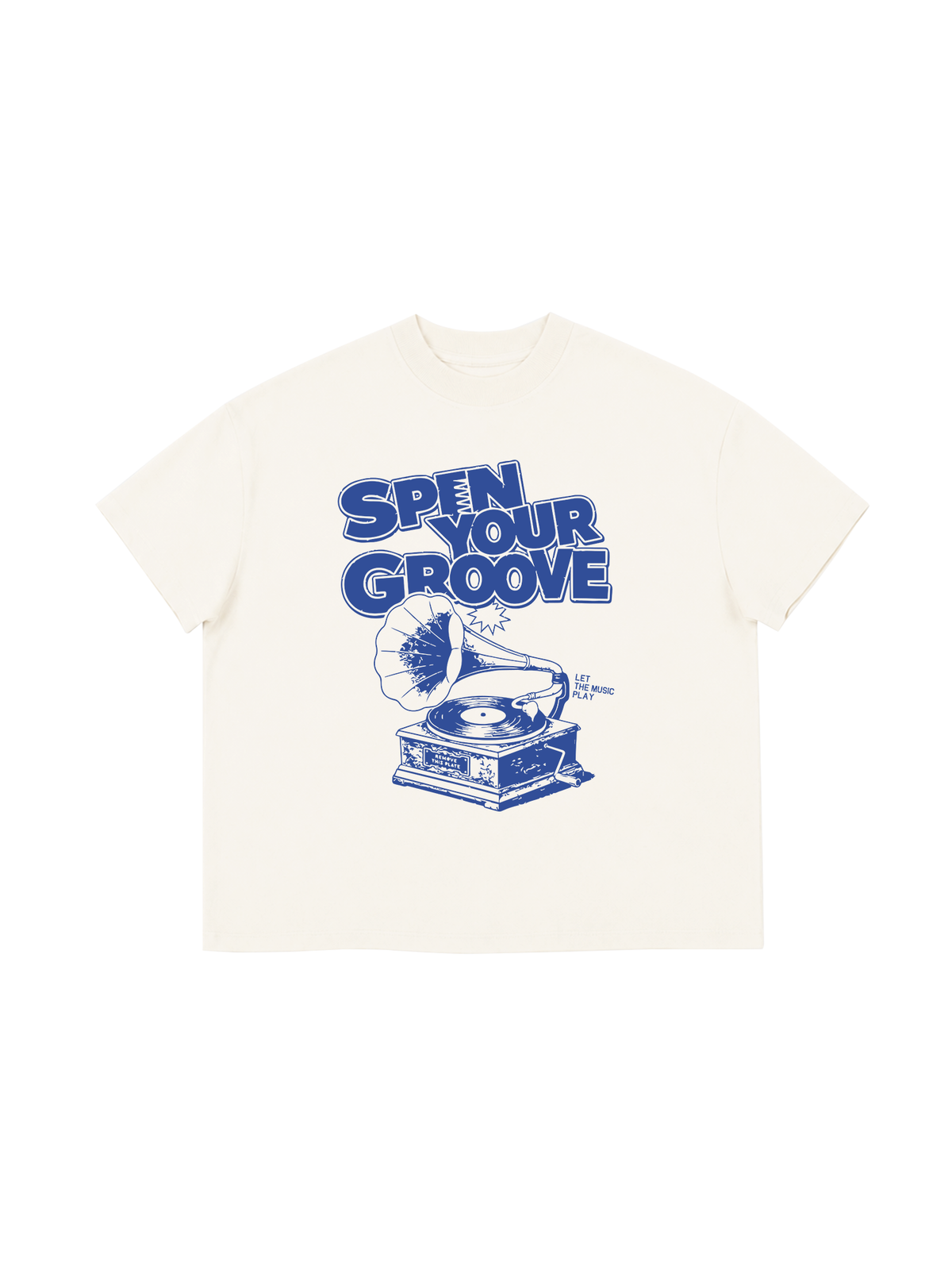 Áo Thun Boxy Spend Your Groove