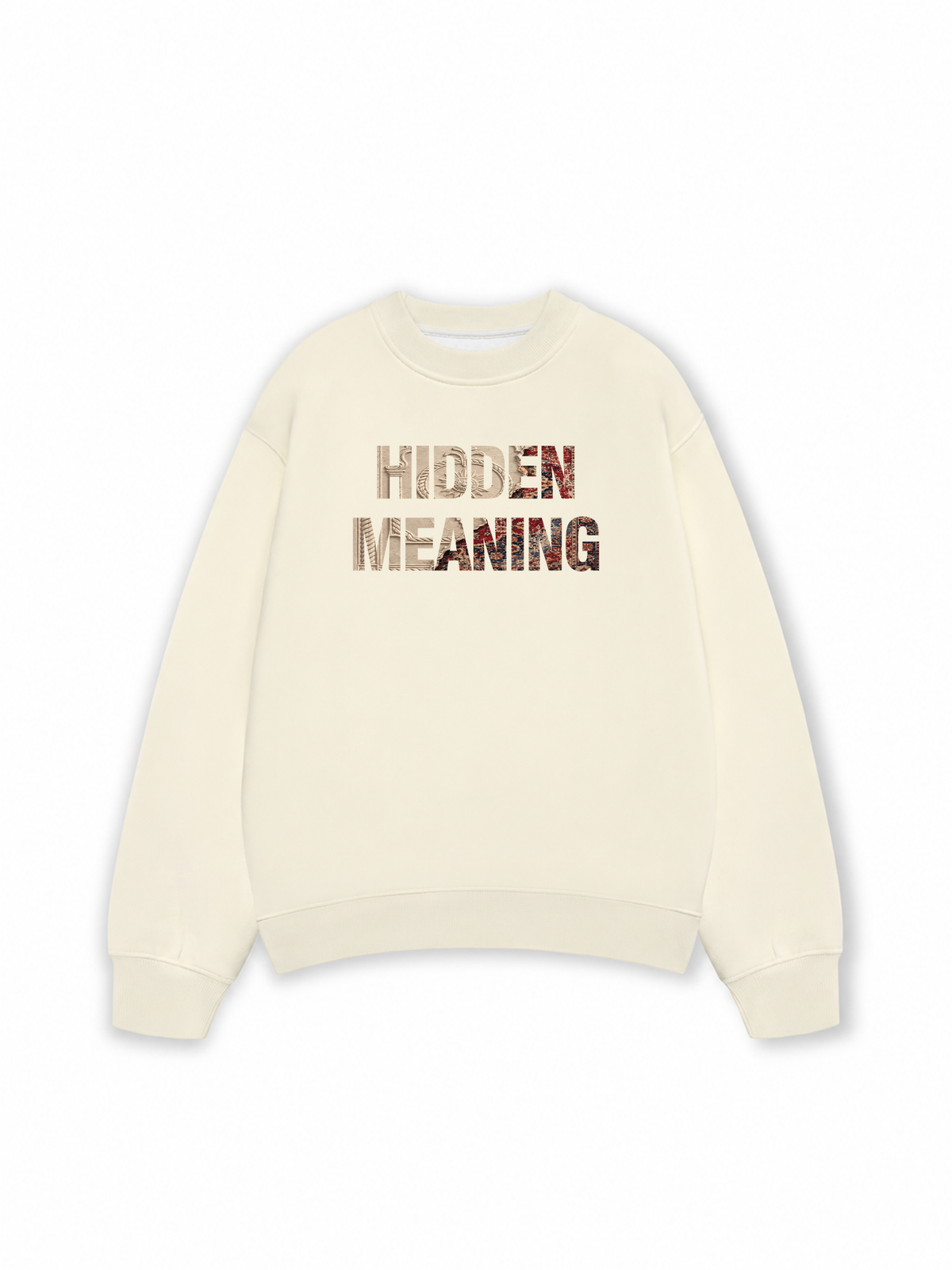 Áo Sweater Nỉ Hai Da Some Truths Stay Hidden