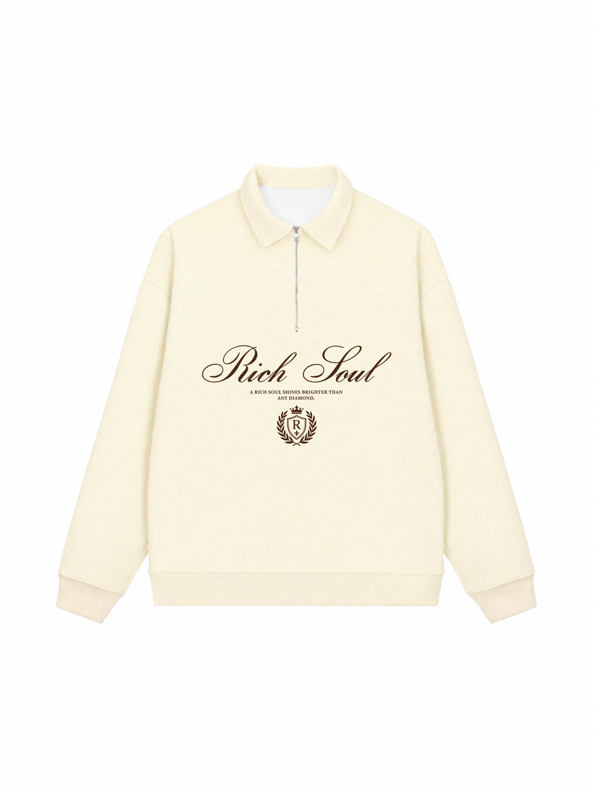 Áo Sweater Polo Nỉ Hai Da Rich Soul