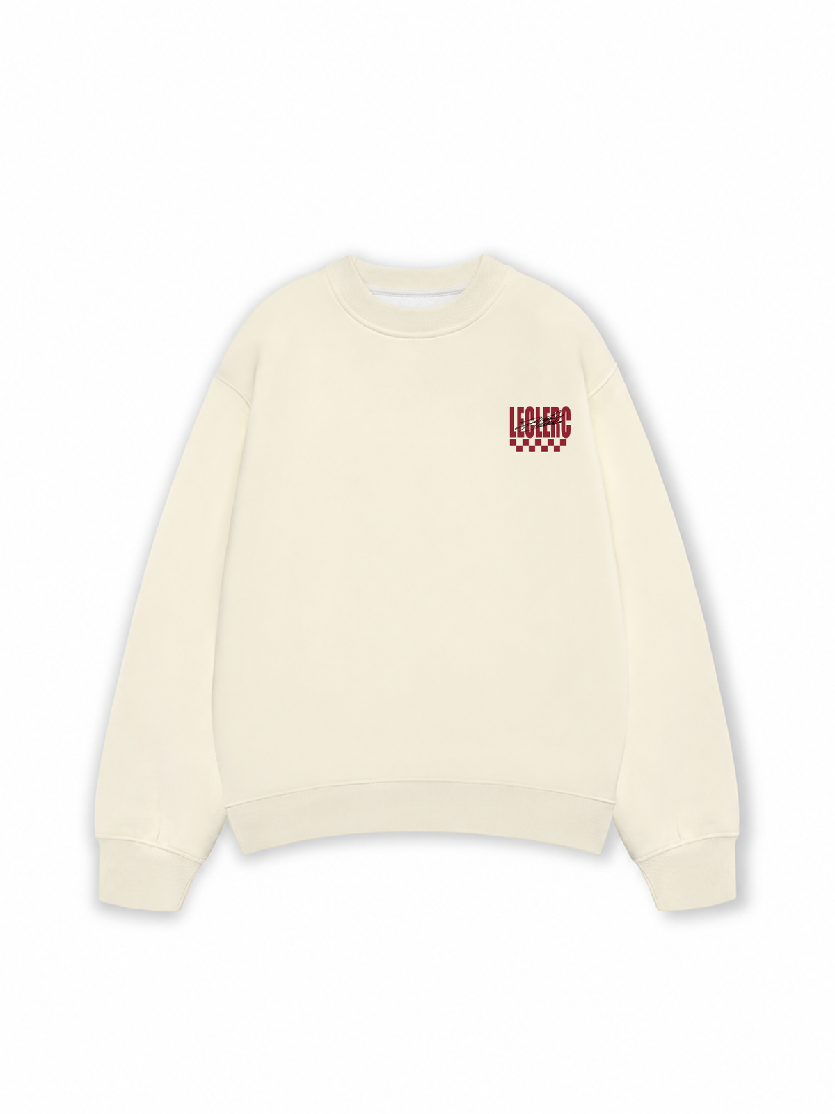 Áo Sweater Nỉ Hai Da Car Leclerc