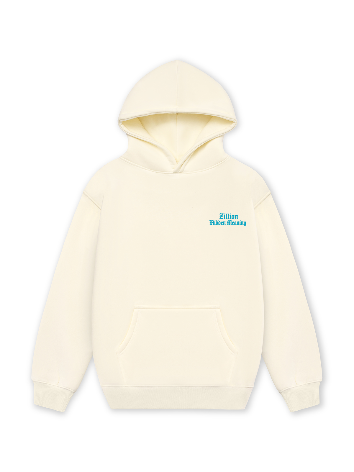 Áo Hoodie Nỉ Hai Da Zillion Blue Rug