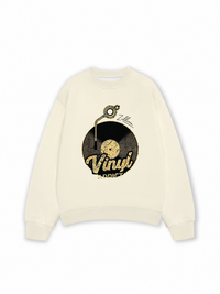 Áo Sweater Nỉ Hai Da Zillion Vinyl