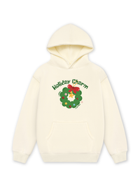 Áo Hoodie Nỉ Hai Da Holiday Charm