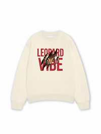 Áo Sweater Nỉ Hai Da Leopard Rip