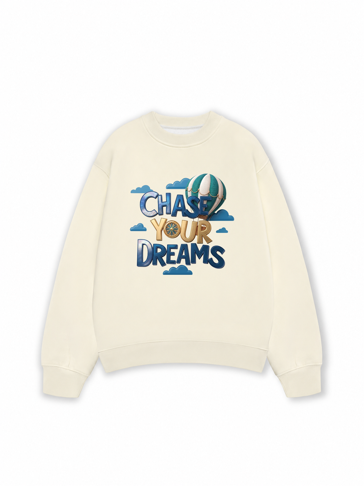 Áo Sweater Nỉ Hai Da Chase Your Dreams
