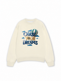 Áo Sweater Nỉ Hai Da Chase Your Dreams