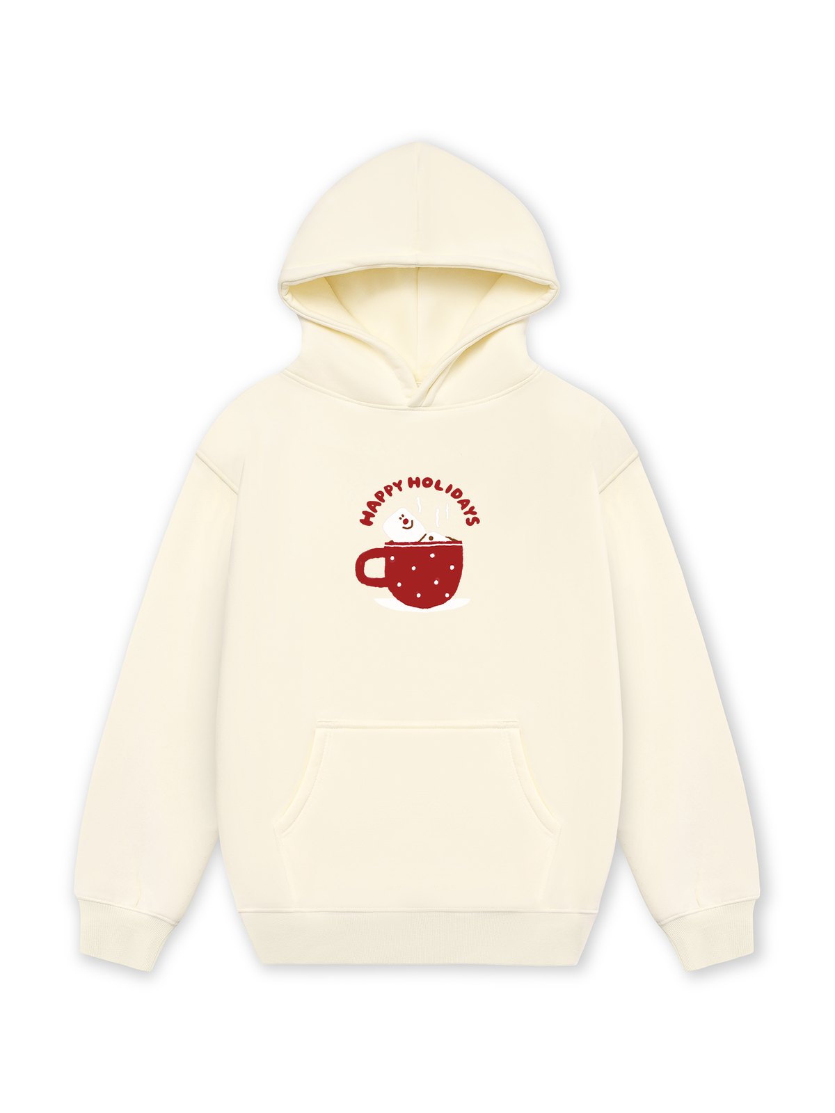 Áo Hoodie Nỉ Hai Da Happy Holidays