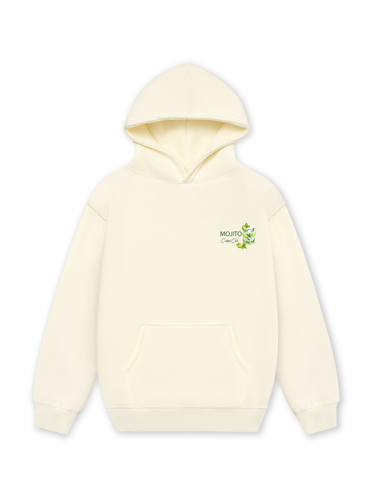 Áo Hoodie Nỉ Hai Da Mojito