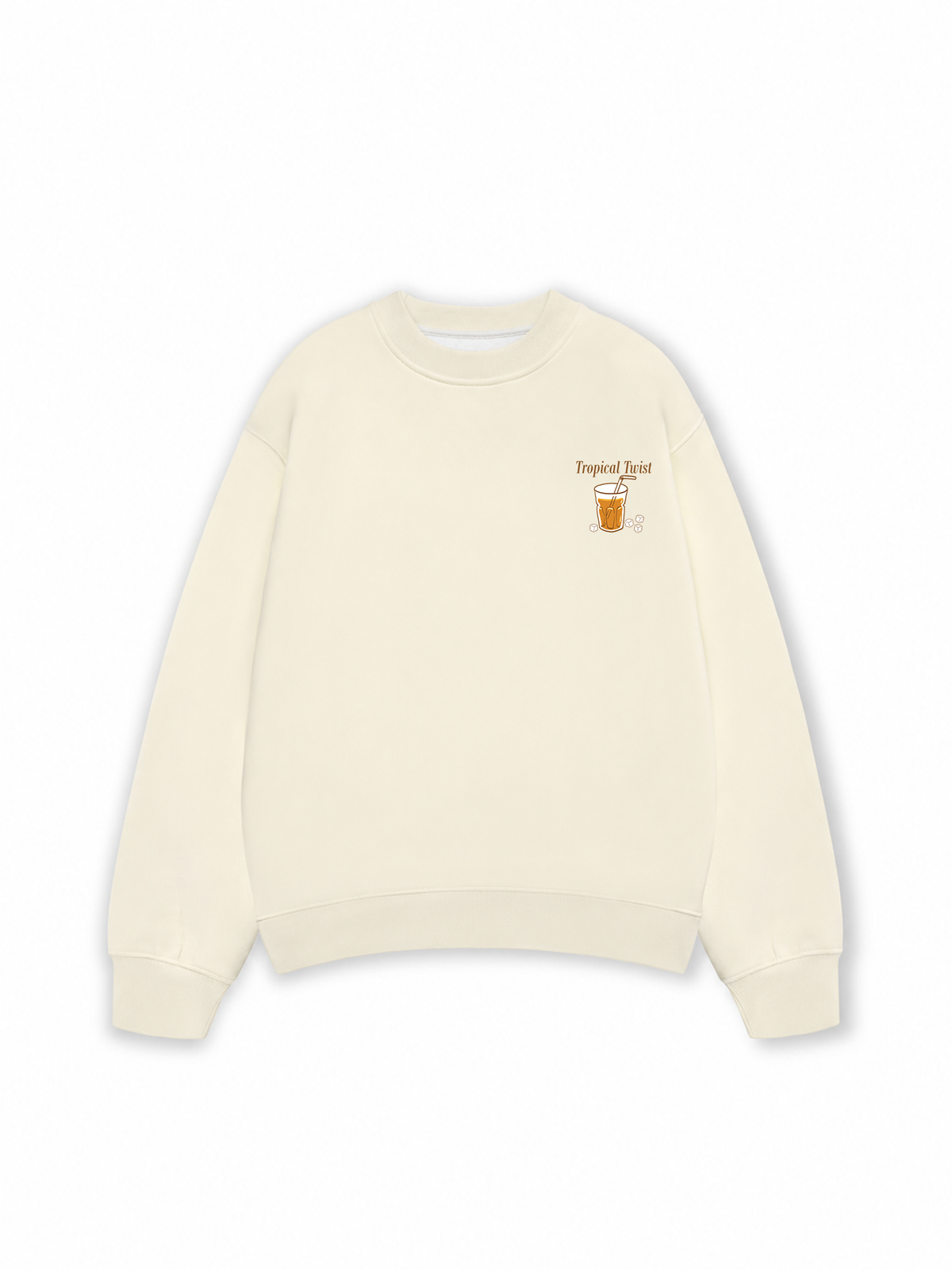Áo Sweater Nỉ Hai Da Tropical Twist