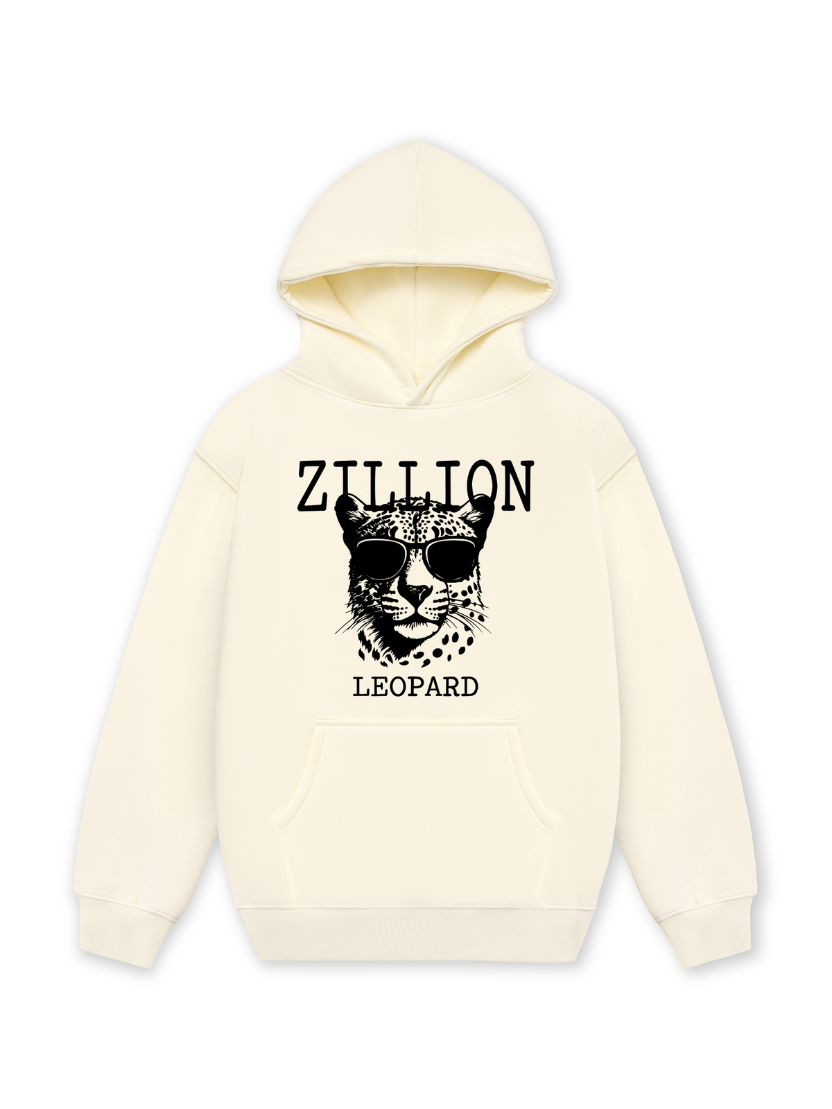 Áo Hoodie Nỉ Hai Da Zillion Leopard
