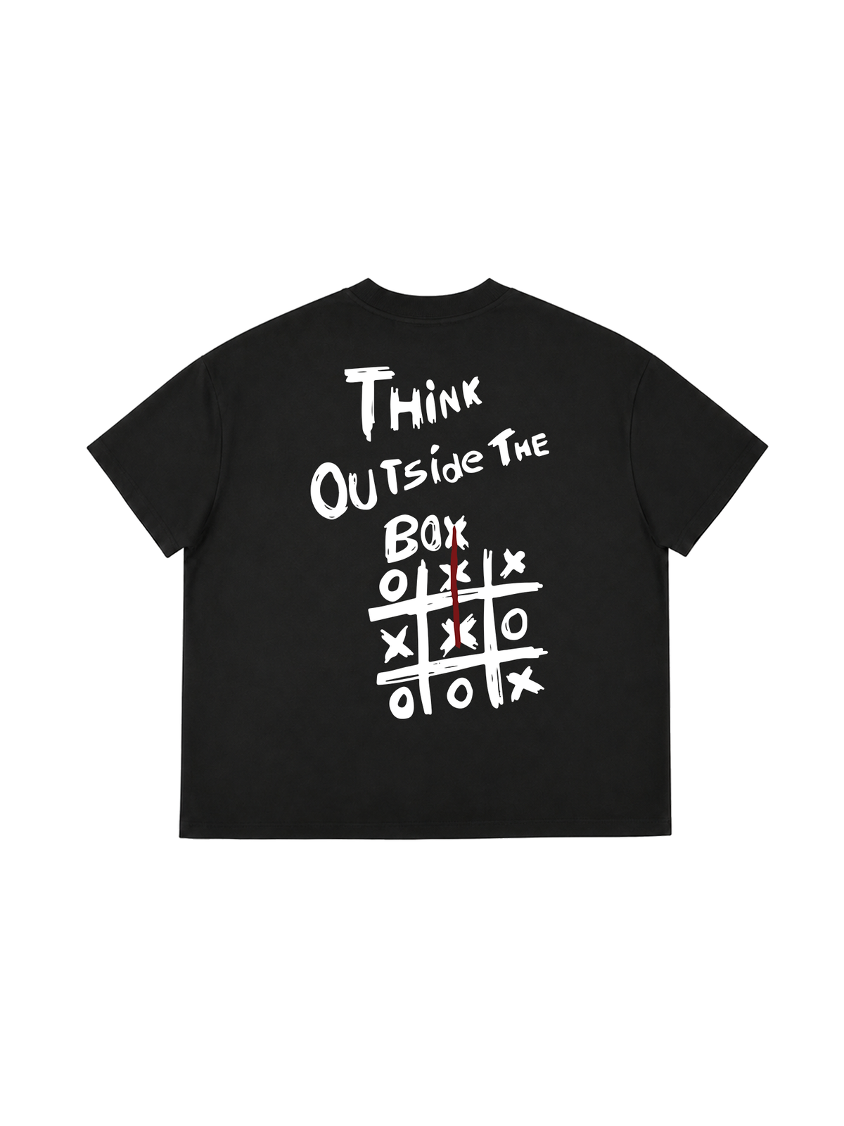 Áo Thun Boxy Think Outside The Box