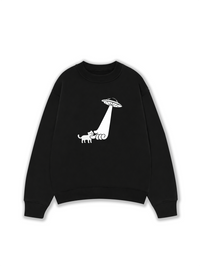 Áo Sweater Nỉ Hai Da Ufo cute