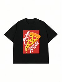 Áo Thun Relaxed Fit Pizza Amore