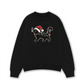Áo Sweater Nỉ Hai Da Santa Catty