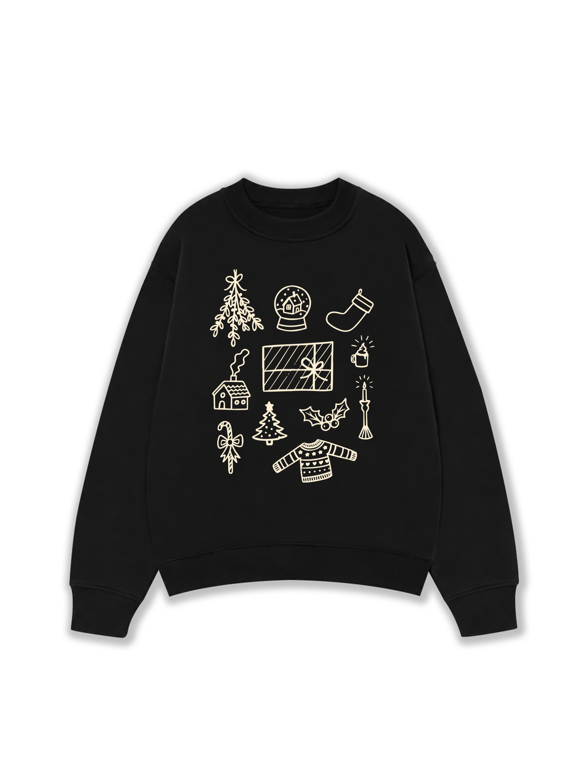 Áo Sweater Nỉ Hai Da Merry Things