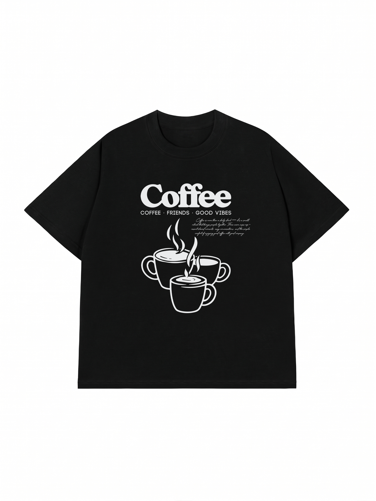 Áo Thun Relaxed Fit Coffee