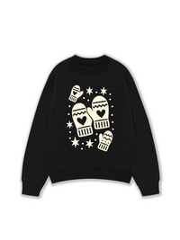 Áo Sweater Nỉ Hai Da Cozy Hands