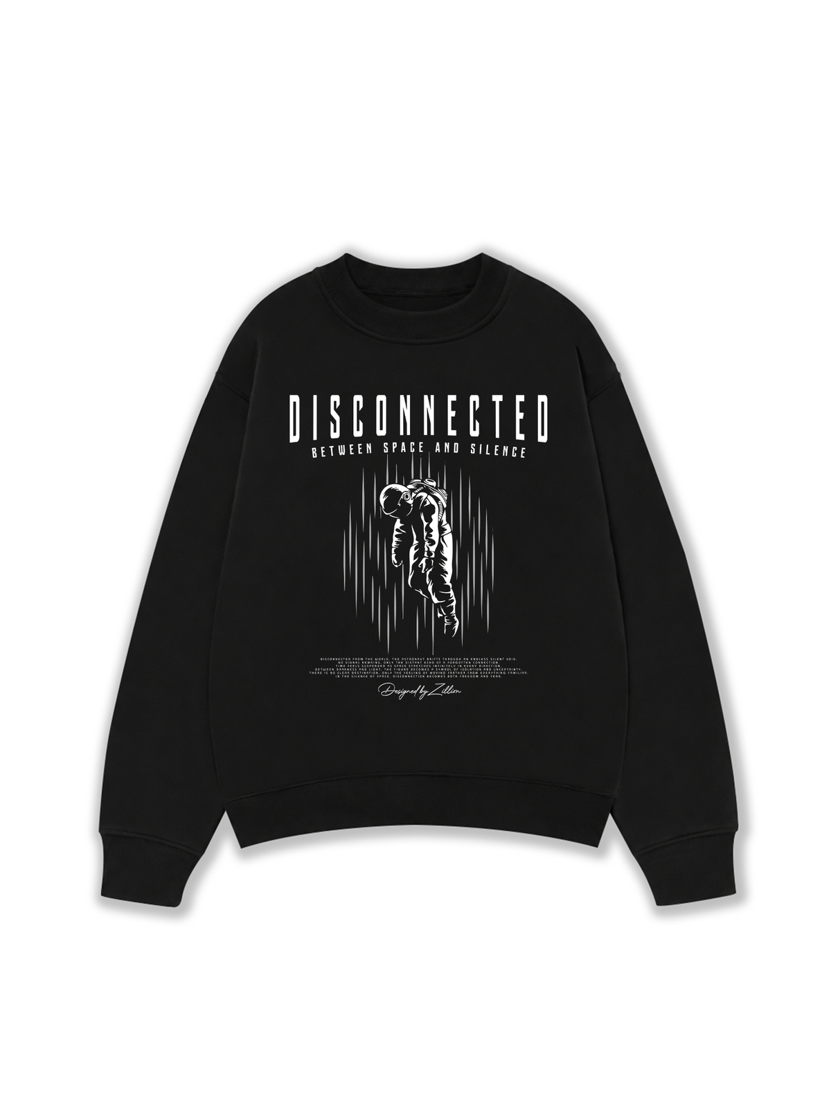 Áo Sweater Nỉ Hai Da Disconected