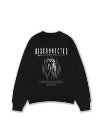 Áo Sweater Nỉ Hai Da Disconected