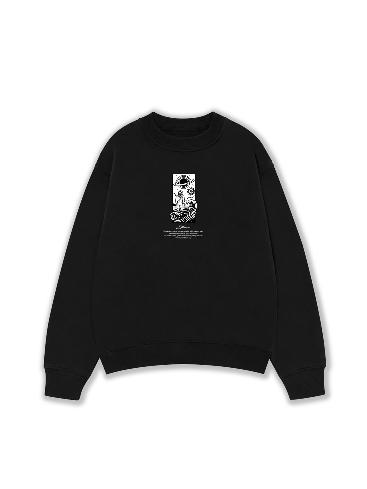 Áo Sweater Nỉ Hai Da Star