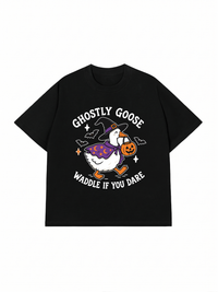 Áo Thun Relaxed Fit Ghostly Goose