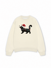 Áo Sweater Nỉ Hai Da Santa Catty
