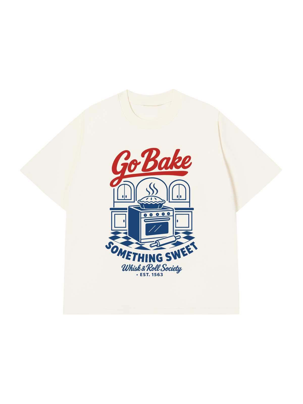 Áo Thun Relaxed Fit Go Bake