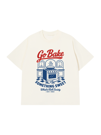 Áo Thun Relaxed Fit Go Bake