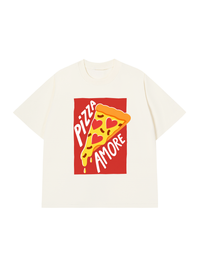 Áo Thun Relaxed Fit Pizza Amore